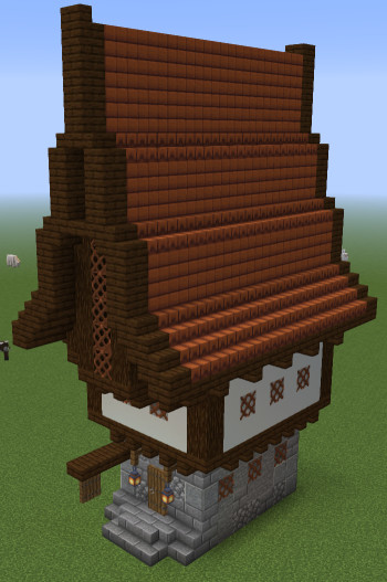 A build with Terracotta Tile roof
